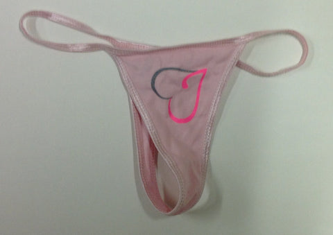 Just Jealous Clothing Pink Thong